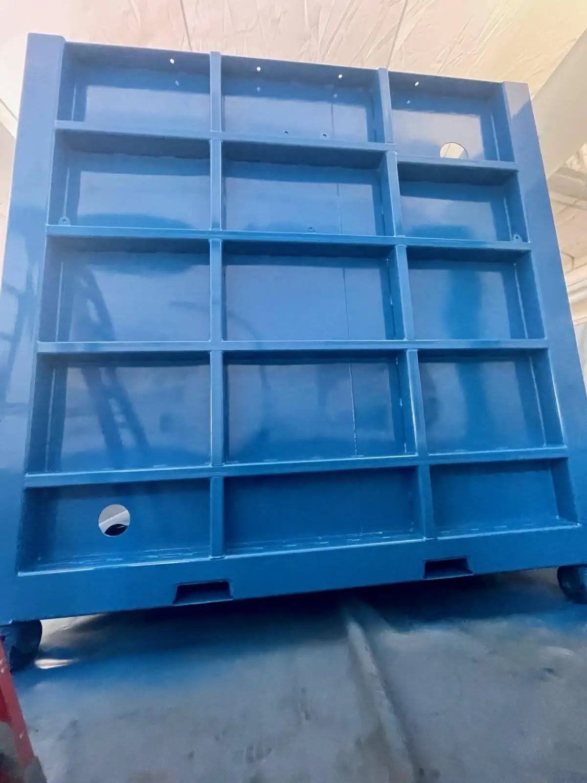 Weston's custom fabricated Enviro-Box