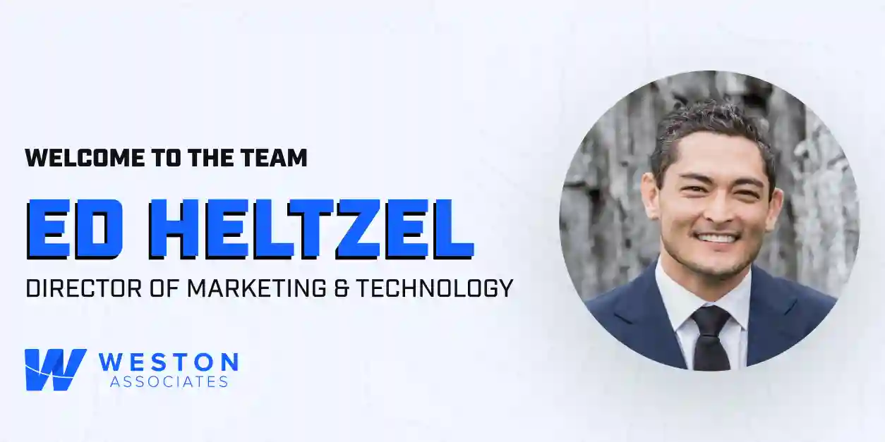 We're thrilled to announce Ed Heltzel as Director of Marketing and Technology blog image