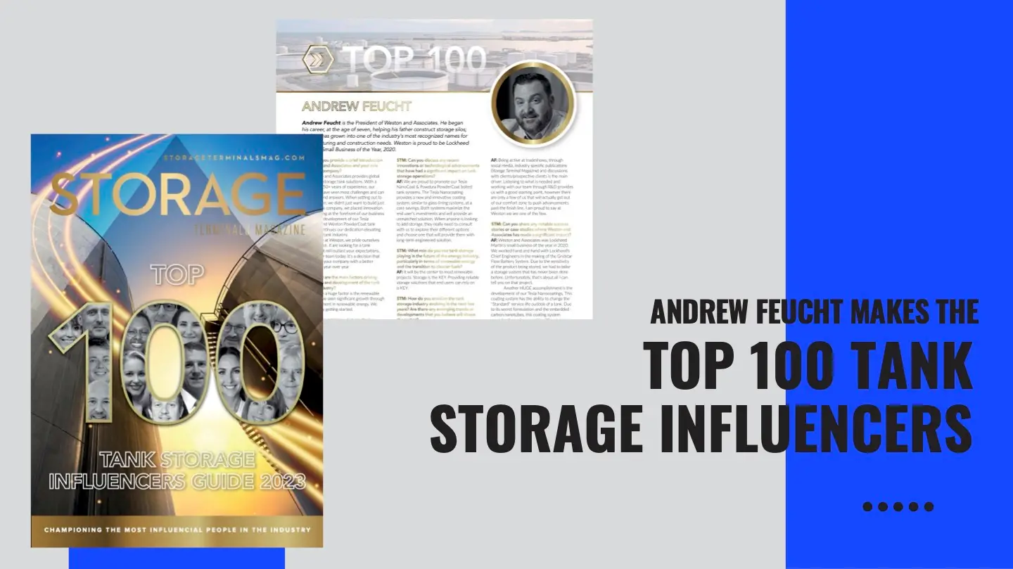 Storage Terminals Magazine Top 100 Tank Storage Influencers Guide blog image